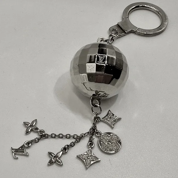 Louis Vuitton "Disco Ball" Bag Charm AUTHENTIC - Picture 4 of 16